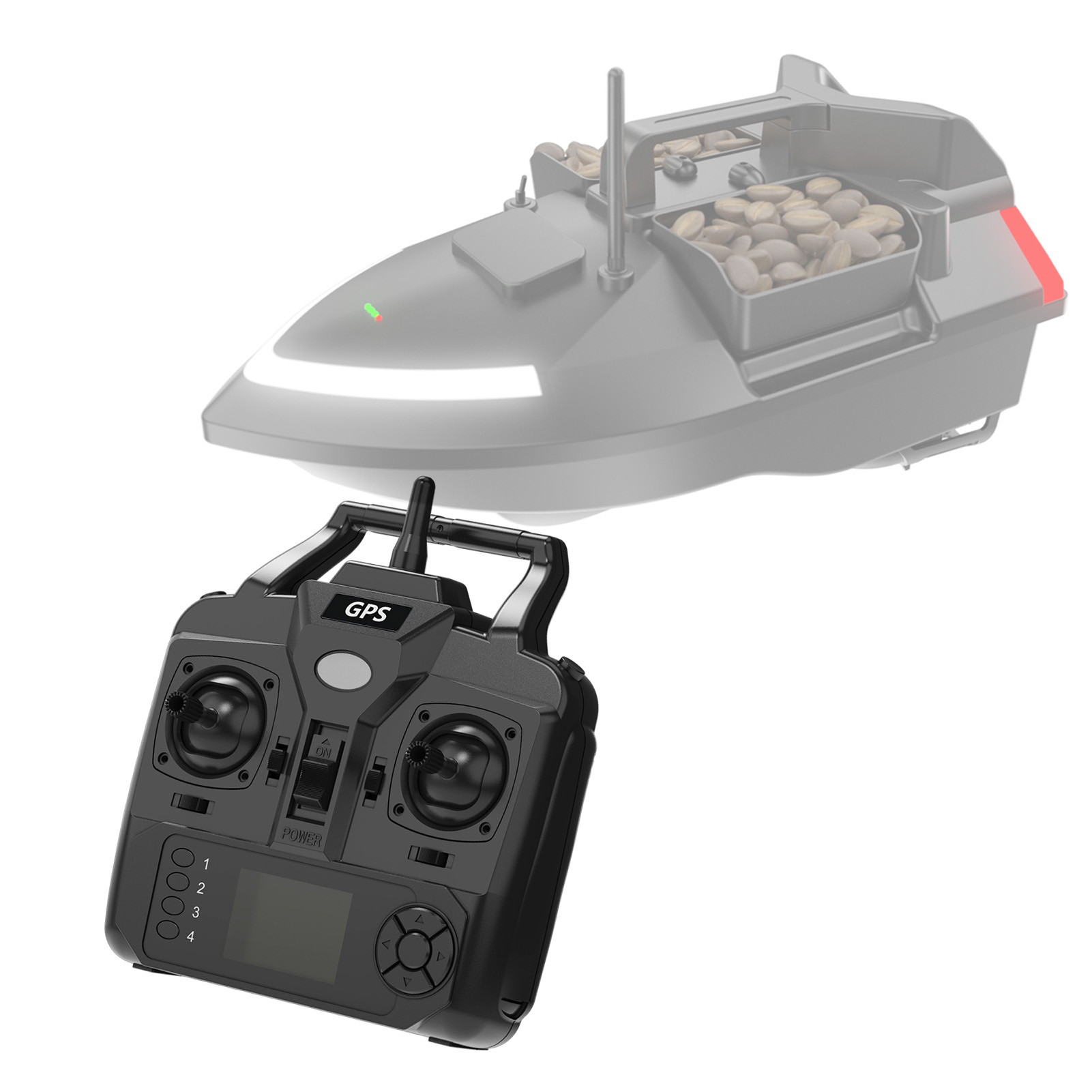 야외 낚시 도구용 리모컨 미끼 보트, V020 GPS  - Fishing Boat Gps 리뷰 및 가격
