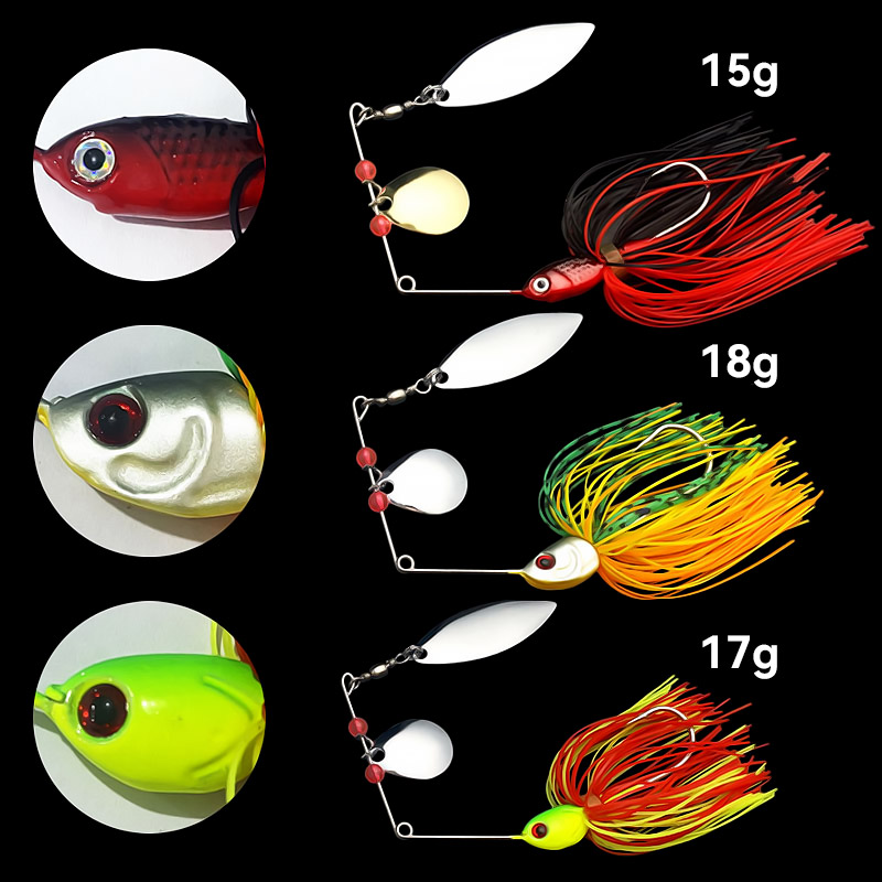 바주카포 15g 18g 스피너베이트 낚시 루어 와이어  - Fishing Boat Trailer 리뷰 및 가격