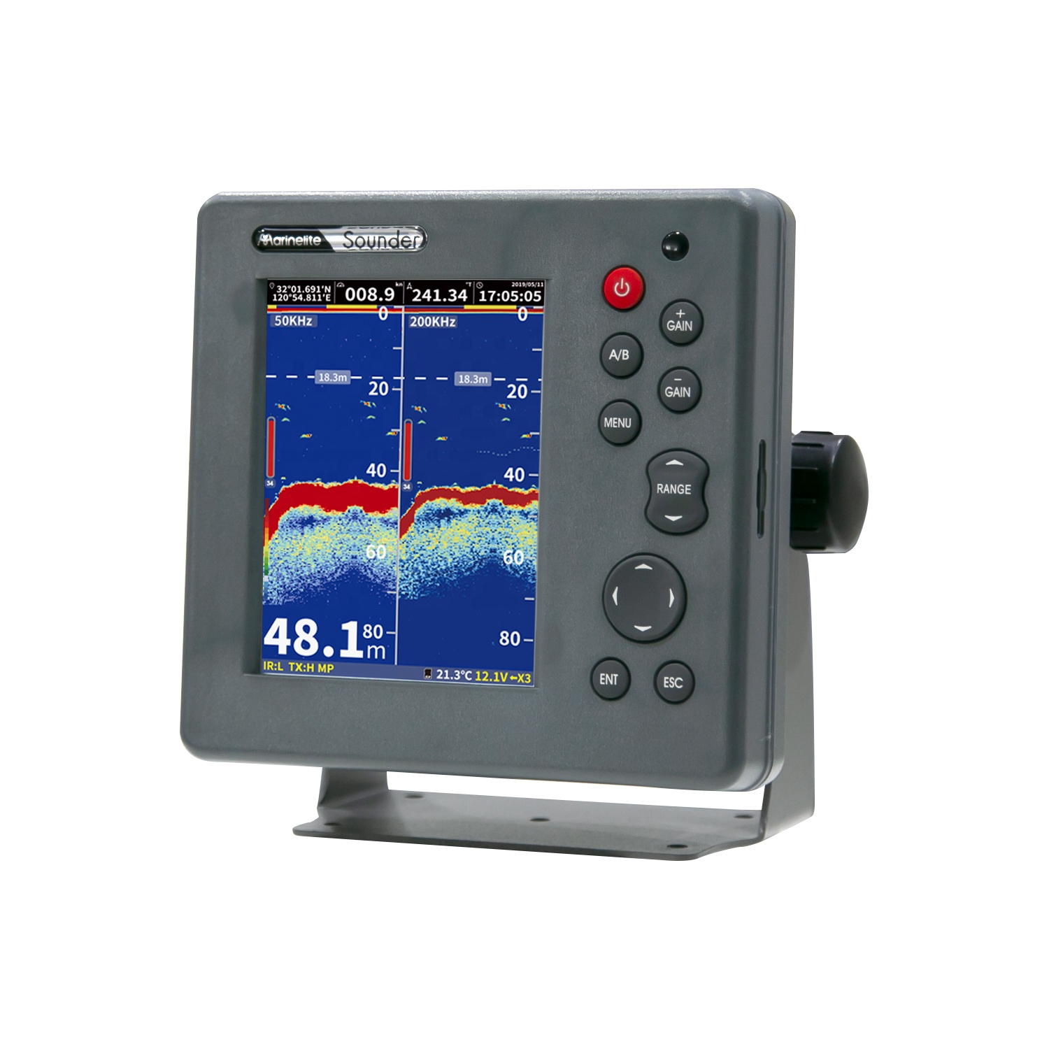 상업용 6인치 어군탐지기 수심 측정 소나, 선박용 전자 - Fishing Boat Depth Finder 리뷰 및 가격