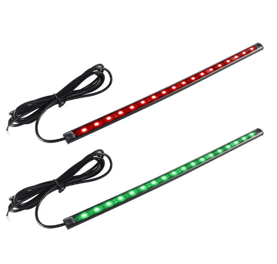 2Pcs 30cm 12V LED 스트립 빛 방수 빨간색 - Fishing Boat Trailer 리뷰 및 가격