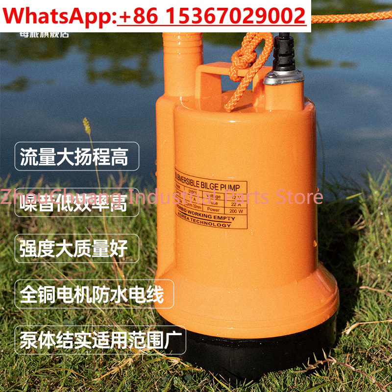 해양 빌지 펌프 12V24V DC 수중/어선 배수/대유 - Fishing Boat Bilge Pump 리뷰 및 가격