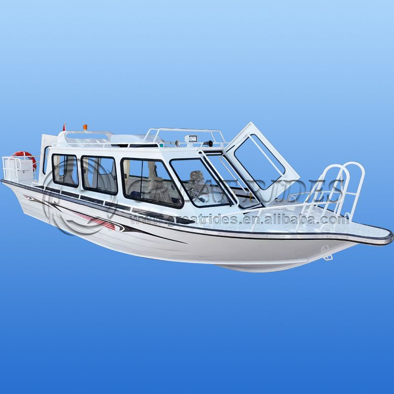 럭셔리 25피트(7.5m) 알루미늄 합금 캐빈 요트 모 - Fishing Boat Fiberglass 리뷰 및 가격