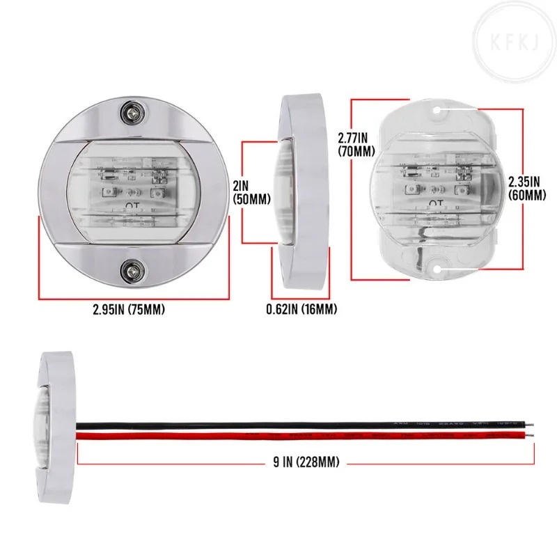 요트 낚시선용 12V/24V 항해용 해양 보트 데크 조 - Fishing Boat Navigation Light 리뷰 및 가격