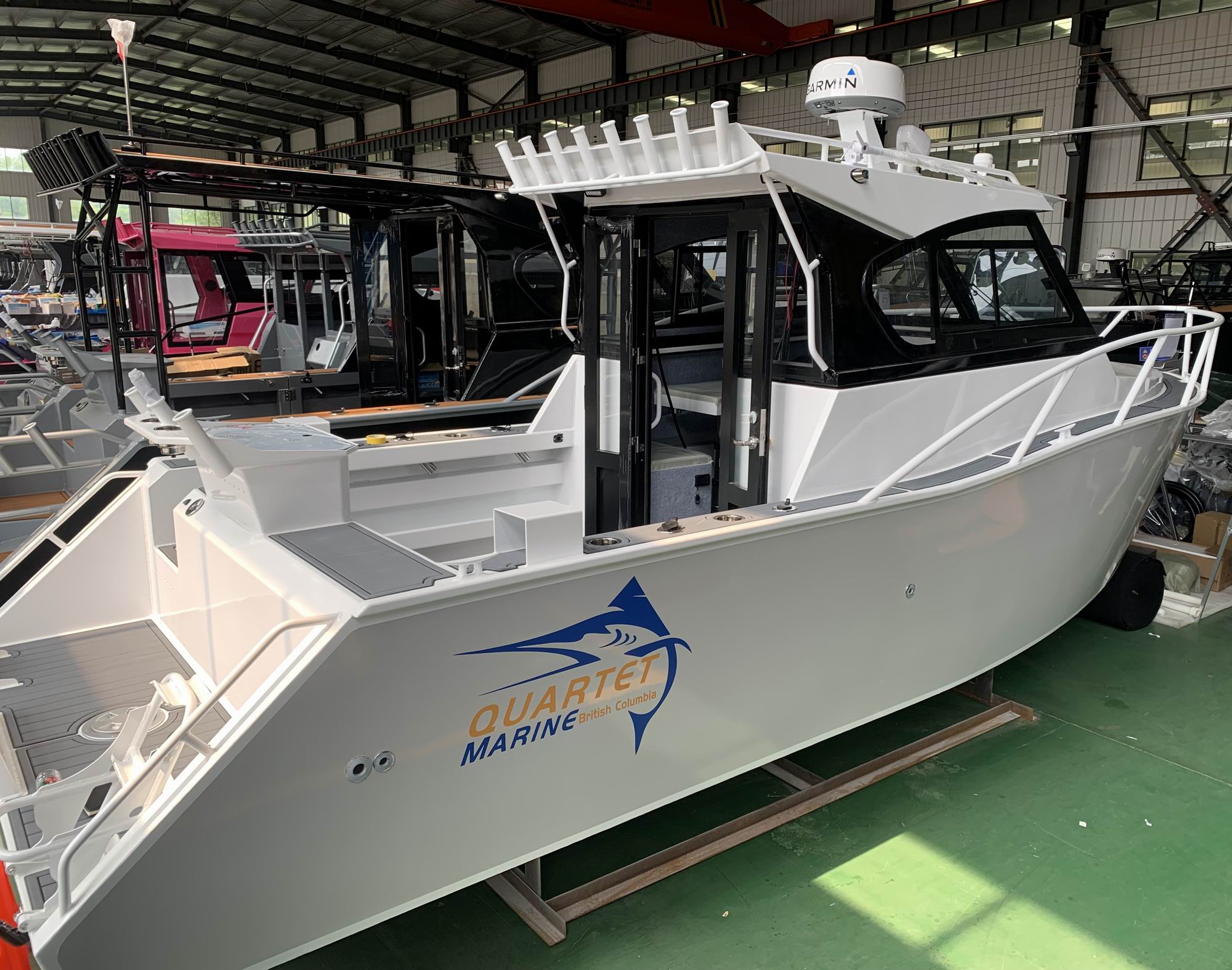알루미늄 고급 캐빈 크루저 보트 25피트 딥 V형 선체 - Fishing Boat Outboard Motor 리뷰 및 가격