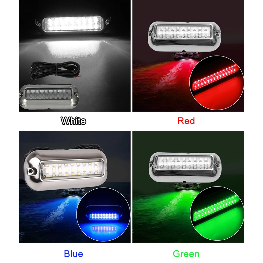 27LED 스피드 보트 조명, 스테인레스 스틸 수중 폰 - Fishing Boat Navigation Light 리뷰 및 가격